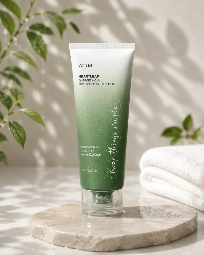 Anua Heartleaf Quercetinol Pore Deep Cleansing Foam 150ml