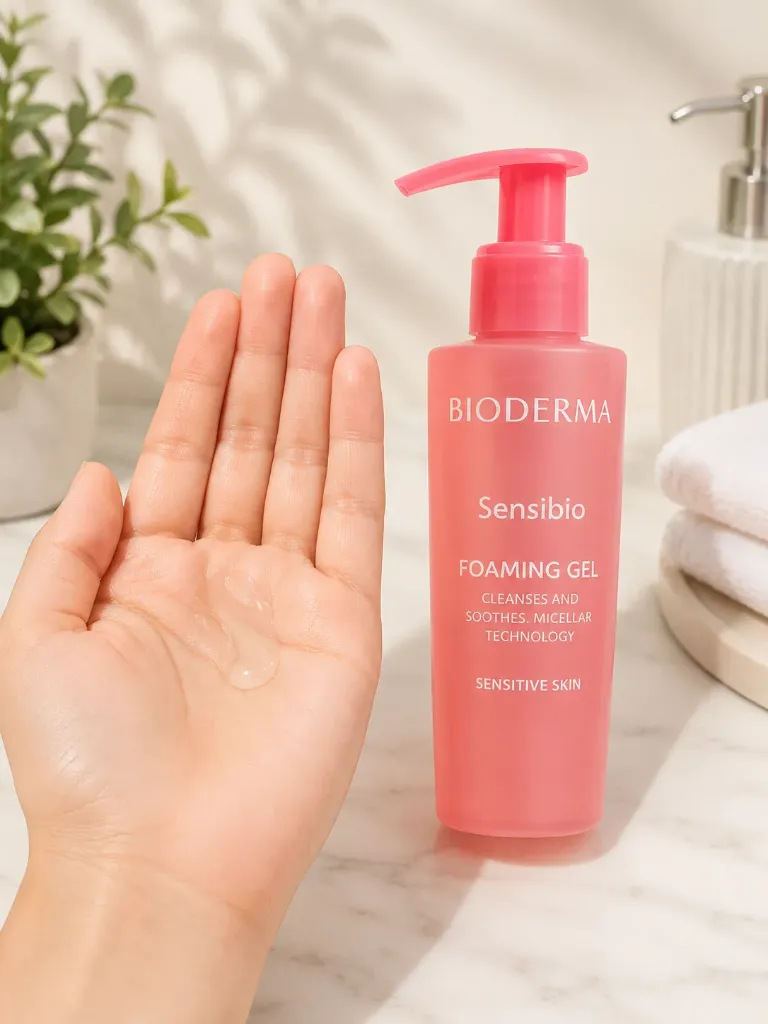 Bioderma Sensibio Gel Moussant (Pink)