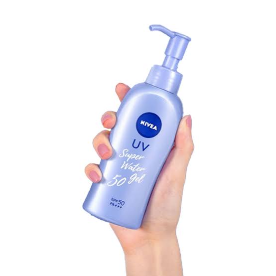 Nivea Sun Protect Super Water Gel Sunscreen Pump Bottle SPF50 PA+++ 140g